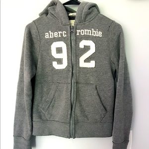 Abercrombie&fitch kids medium grey hoodies
